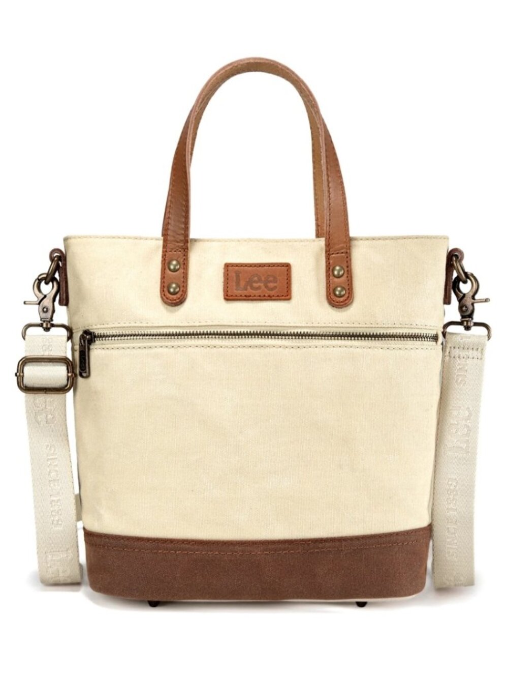 Lee Denim Waxed Canvas Tote/Shoulder Bag/Crossbody